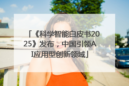 《科学智能白皮书2025》发布，中国引领AI应用型创新领域