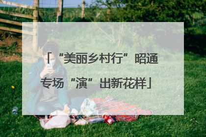 “美丽乡村行”昭通专场“演”出新花样