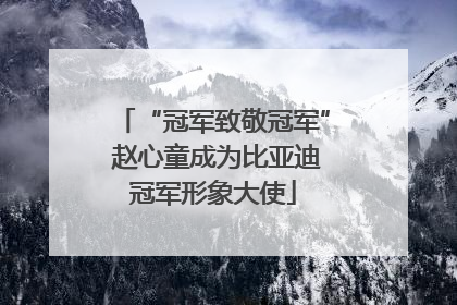 “冠军致敬冠军” 赵心童成为比亚迪冠军形象大使