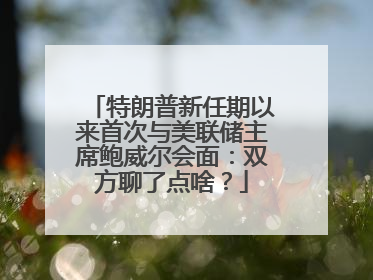 特朗普新任期以来首次与美联储主席鲍威尔会面：双方聊了点啥？