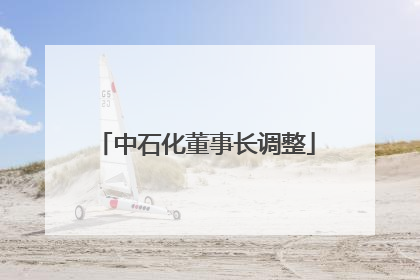 中石化董事长调整