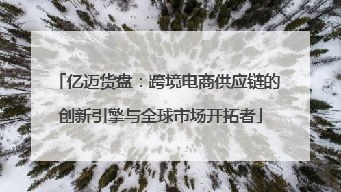 亿迈货盘：跨境电商供应链的创新引擎与全球市场开拓者