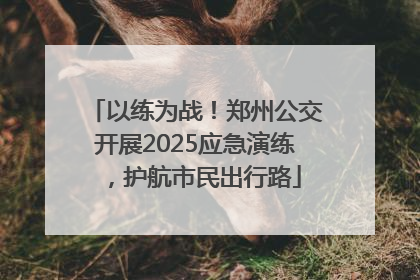 以练为战！郑州公交开展2025应急演练，护航市民出行路