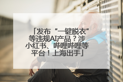 发布“一键脱衣”等违规AI产品？涉小红书、哔哩哔哩等平台！上海出手