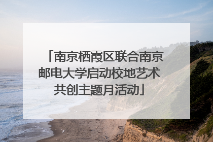 南京栖霞区联合南京邮电大学启动校地艺术共创主题月活动