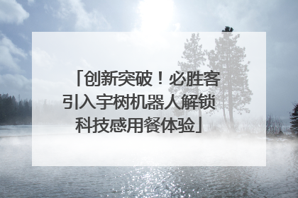 创新突破！必胜客引入宇树机器人解锁科技感用餐体验