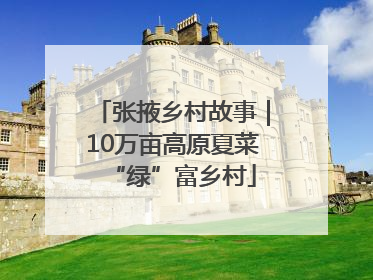 张掖乡村故事｜10万亩高原夏菜“绿”富乡村