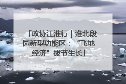 政协江淮行｜淮北段园新型功能区：“飞地经济”拔节生长