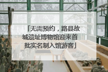 无需预约，路县故城遗址博物馆迎来首批实名制入馆游客