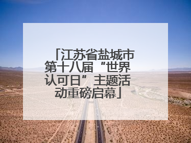 江苏省盐城市第十八届“世界认可日”主题活动重磅启幕