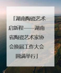 湖南陶瓷艺术启新程——湖南省陶瓷艺术家协会换届工作大会圆满举行