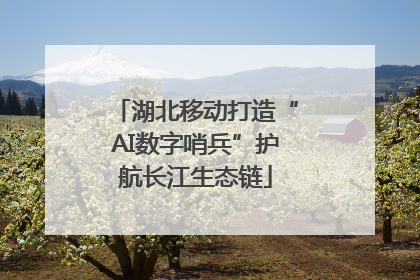 湖北移动打造“AI数字哨兵”护航长江生态链
