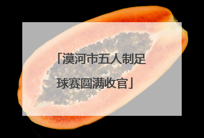 漠河市五人制足球赛圆满收官
