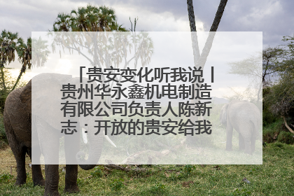 贵安变化听我说丨贵州华永鑫机电制造有限公司负责人陈新志：开放的贵安给我走出去的底气