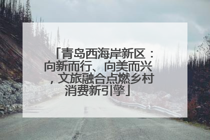青岛西海岸新区：向新而行、向美而兴，文旅融合点燃乡村消费新引擎