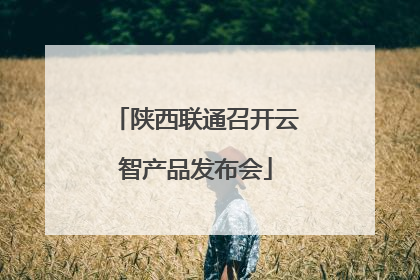 陕西联通召开云智产品发布会